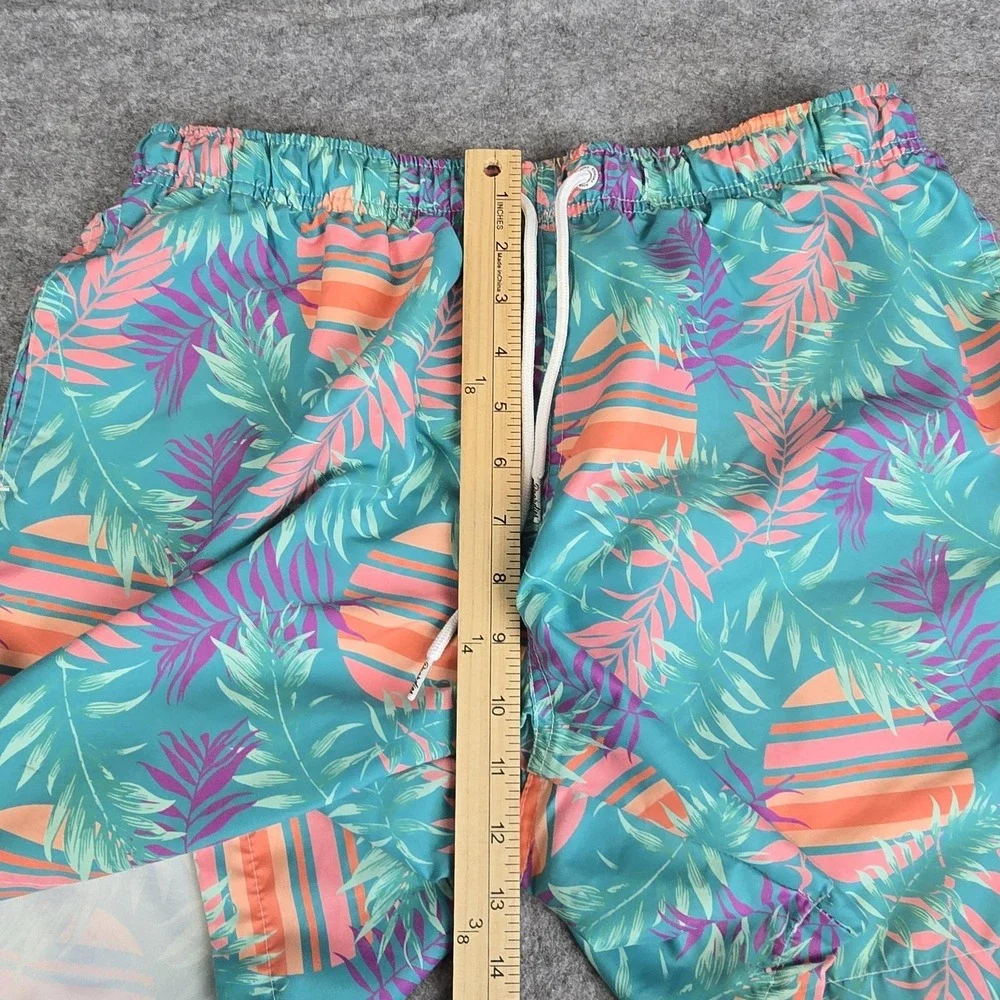 Boardies Apparel Shorts Mens‎ Large Multicolor Tropical Swim Trunks Quick Dry